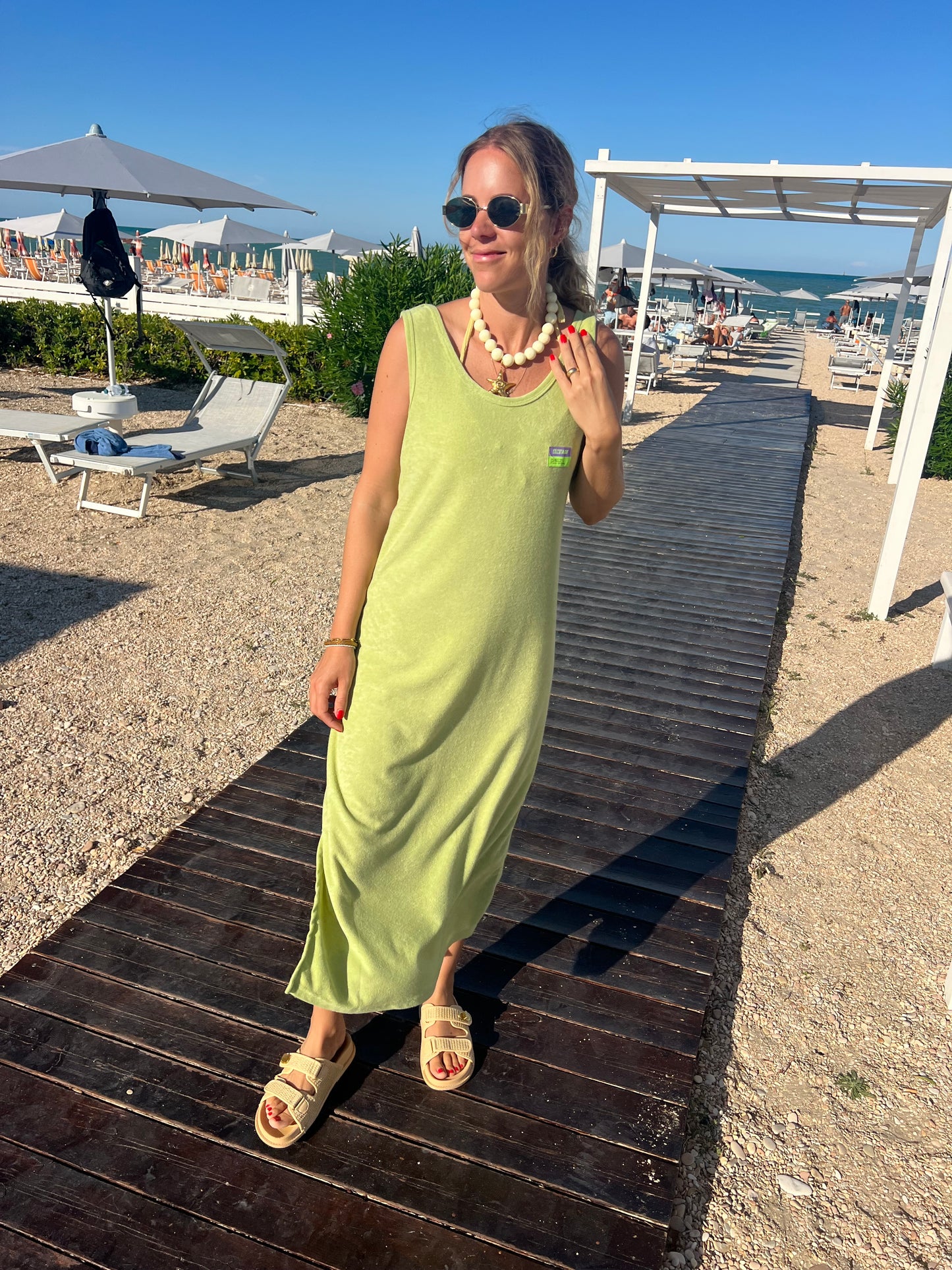 Novi dress lime