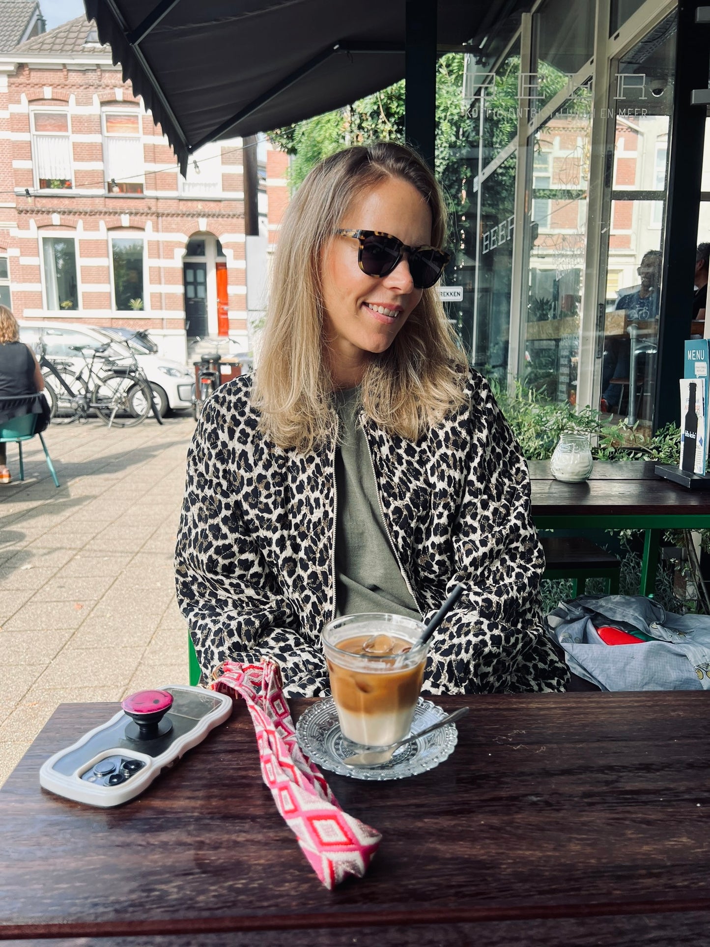 Beau bomber leopard