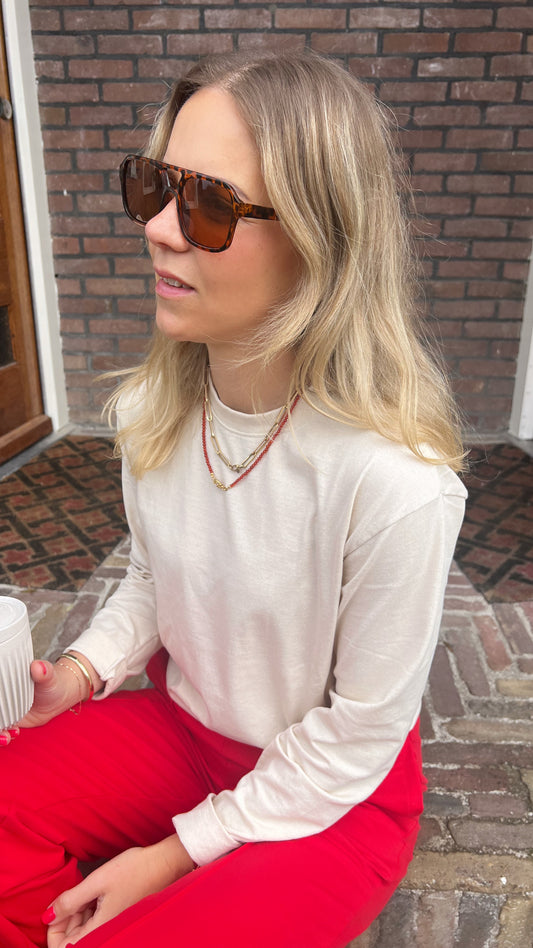 Again and again longsleeve beige