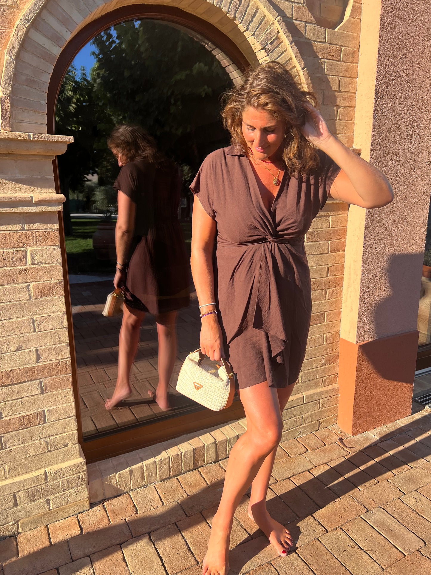 Lotta dress choco