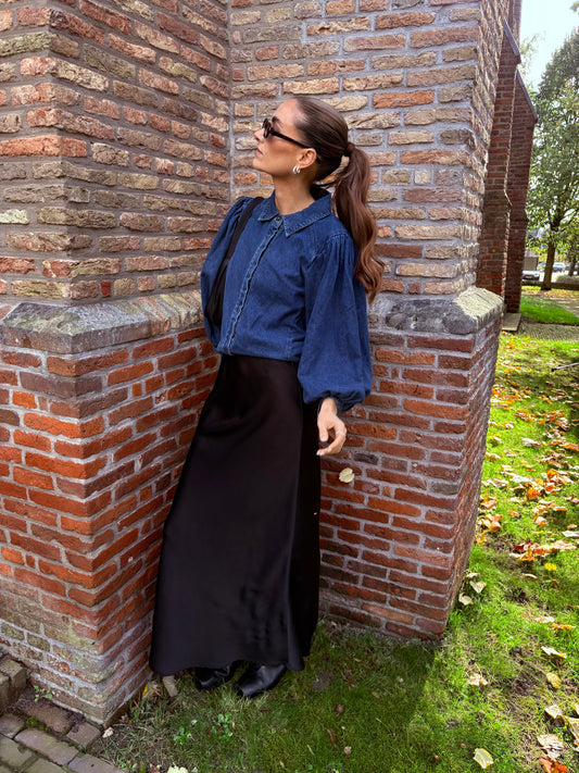 Bente denim blouse