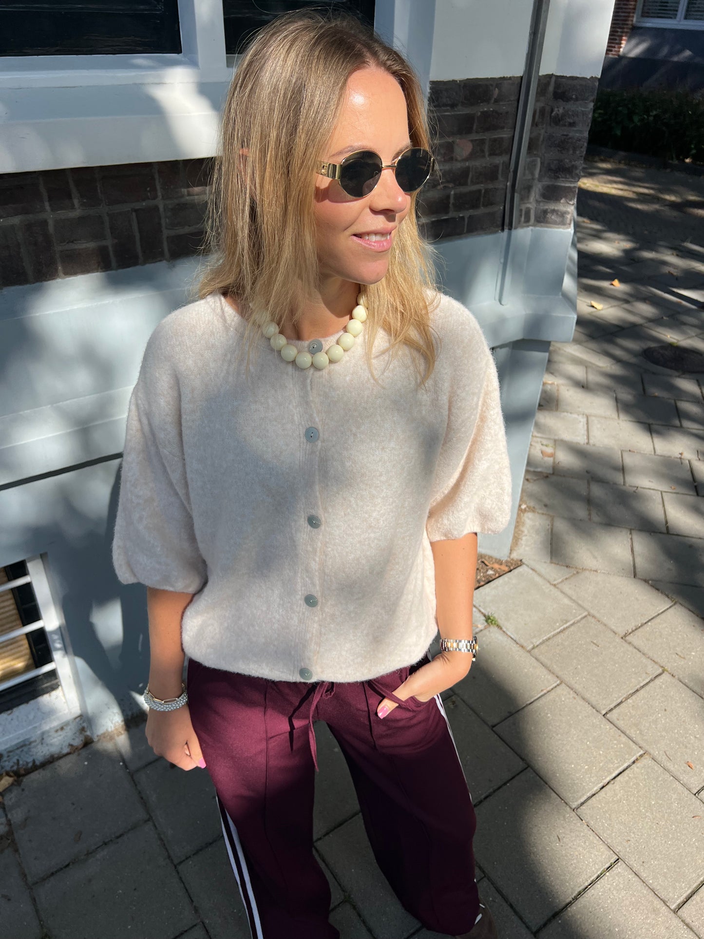 Bibi vestje beige
