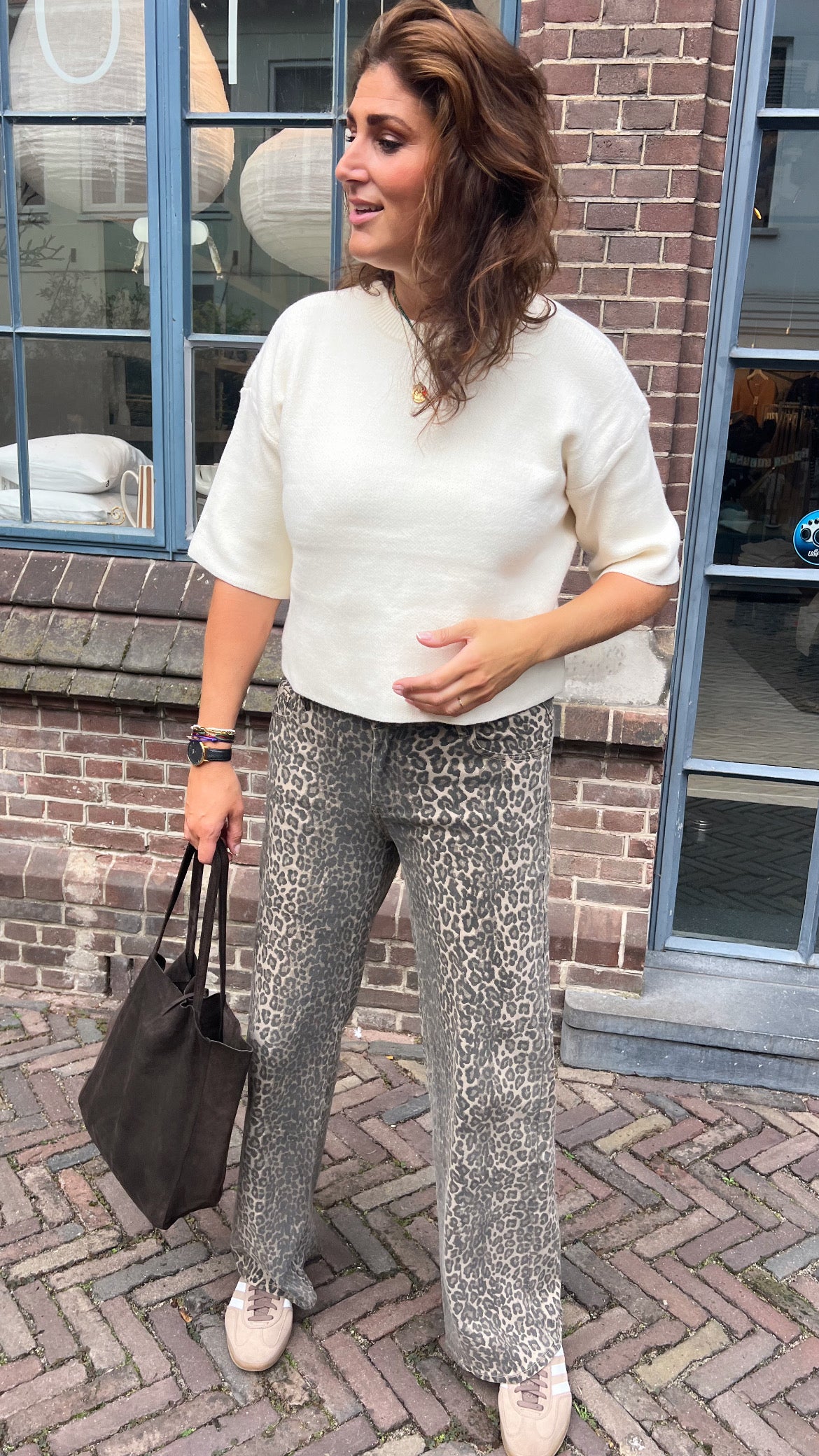 Fenna trui off white