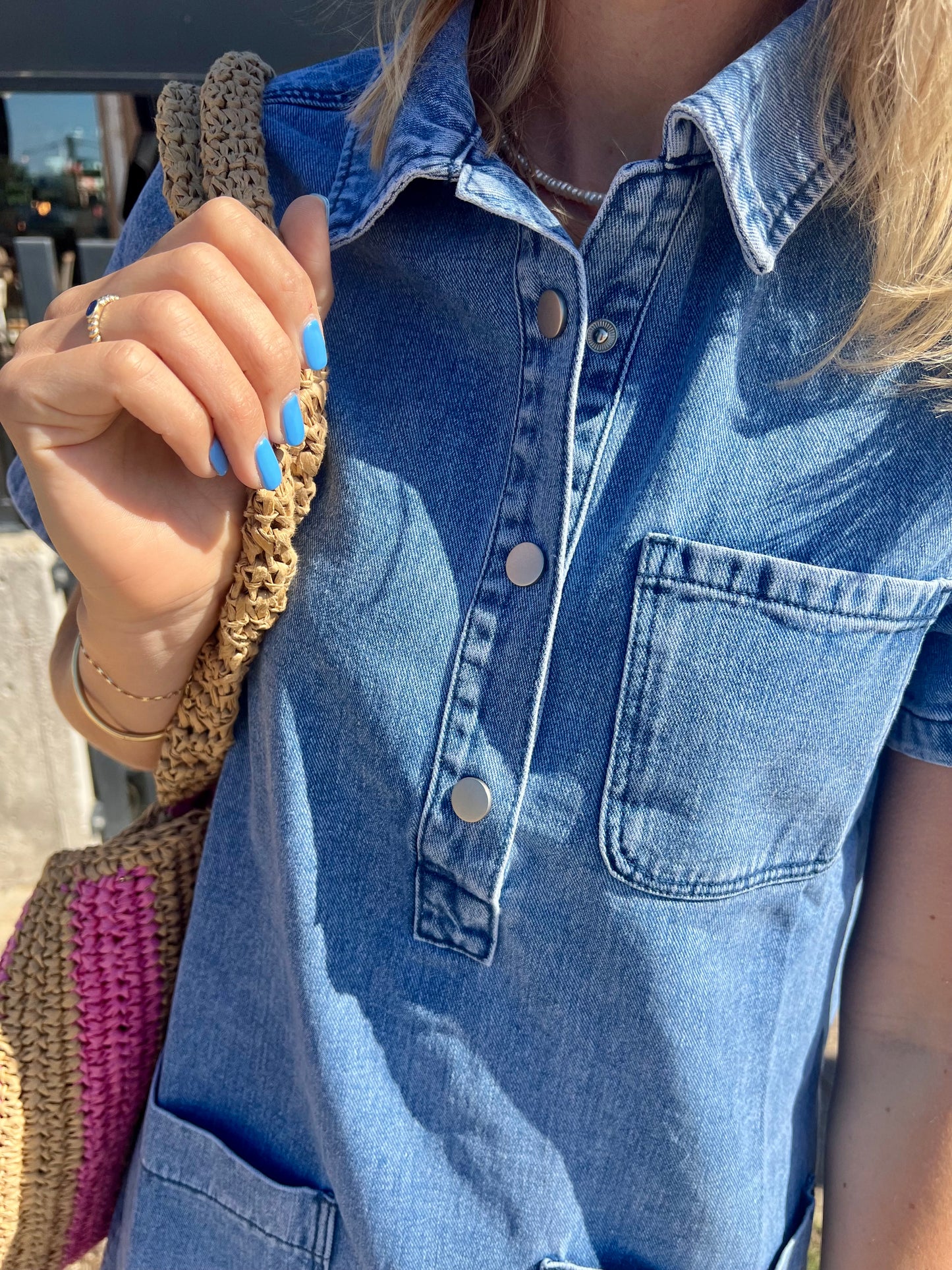 Jazz denim jurk