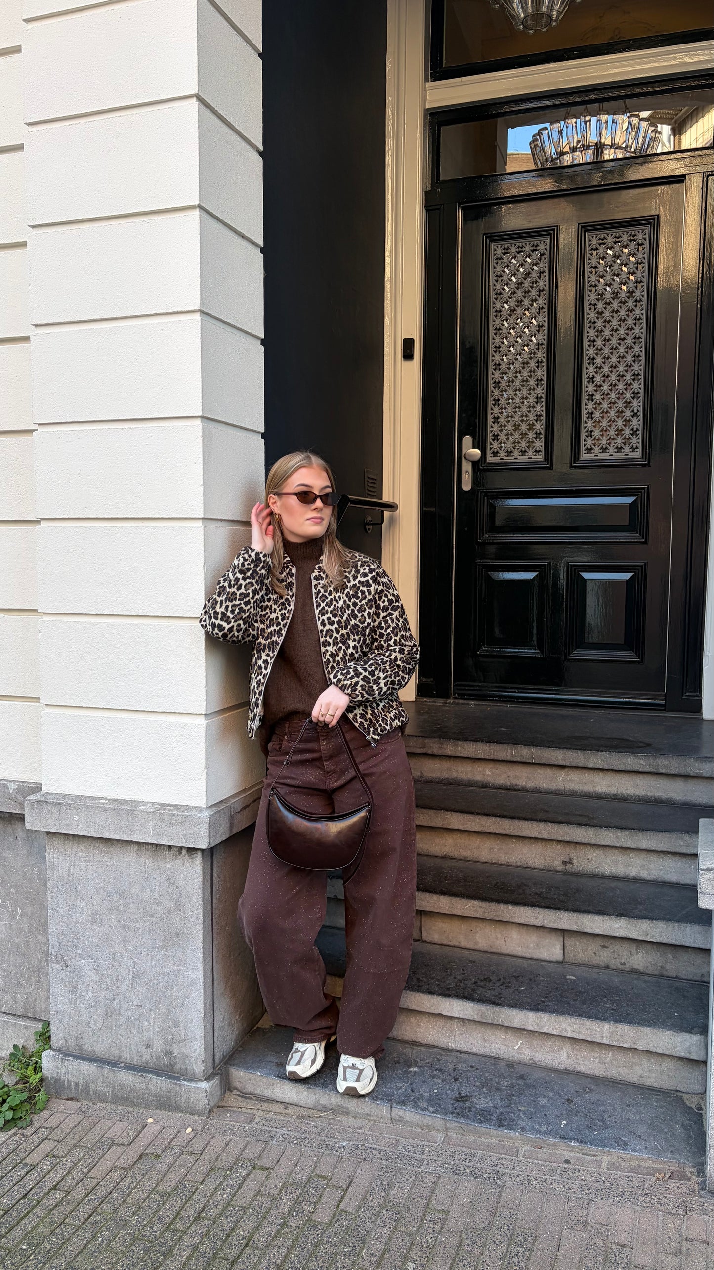 Beau bomber leopard