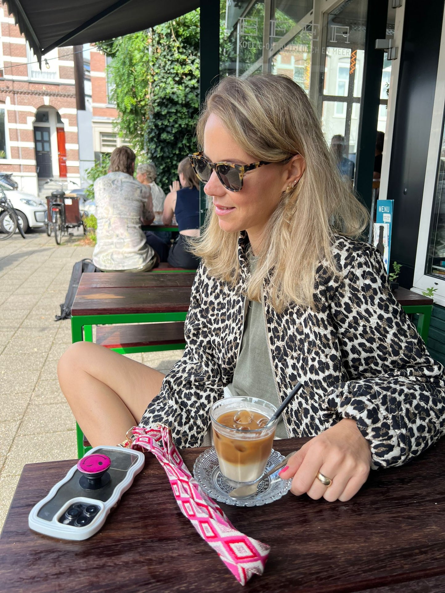 Beau bomber leopard