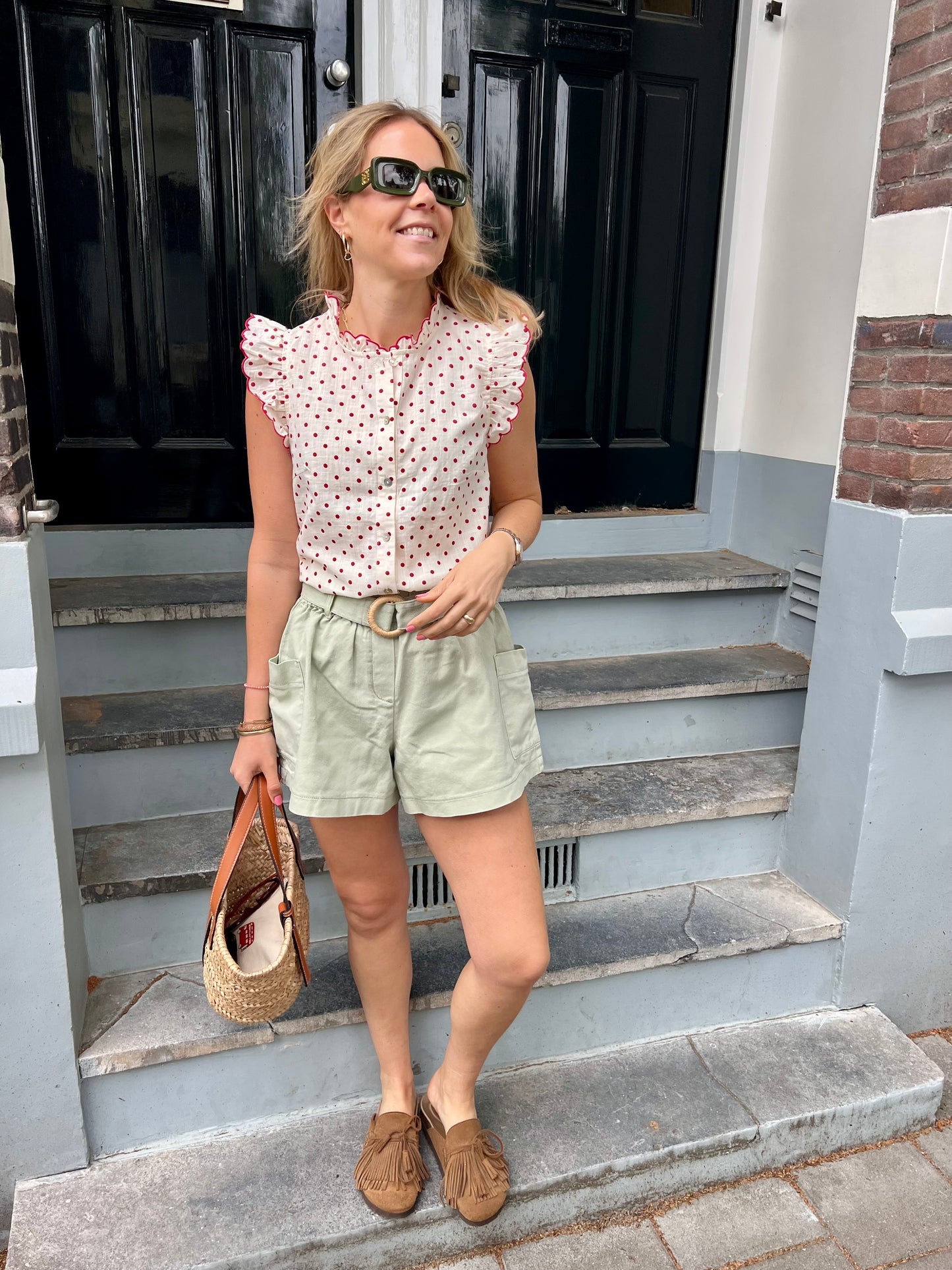 Dot blouse