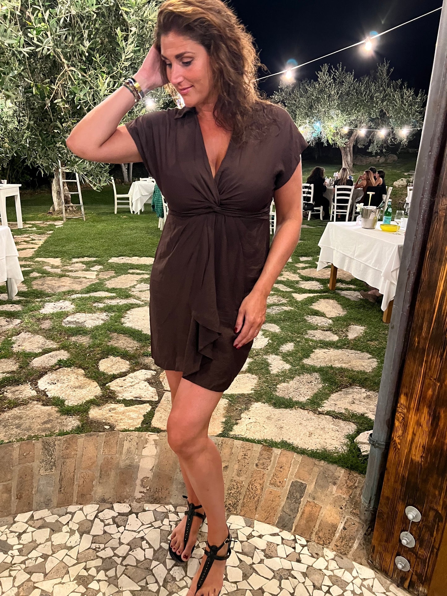 Lotta dress choco