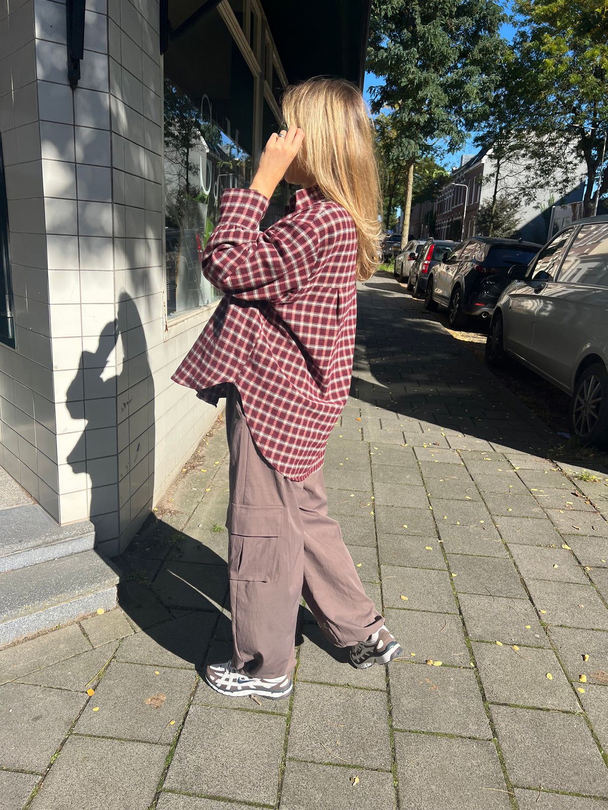Odette oversized blouse