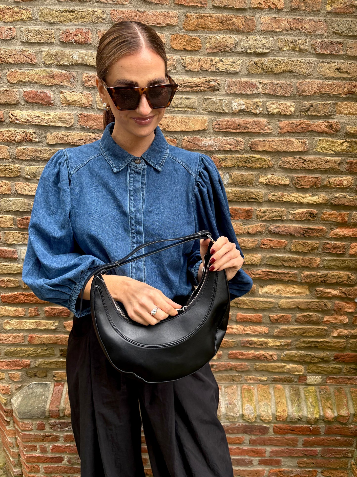 Bente denim blouse