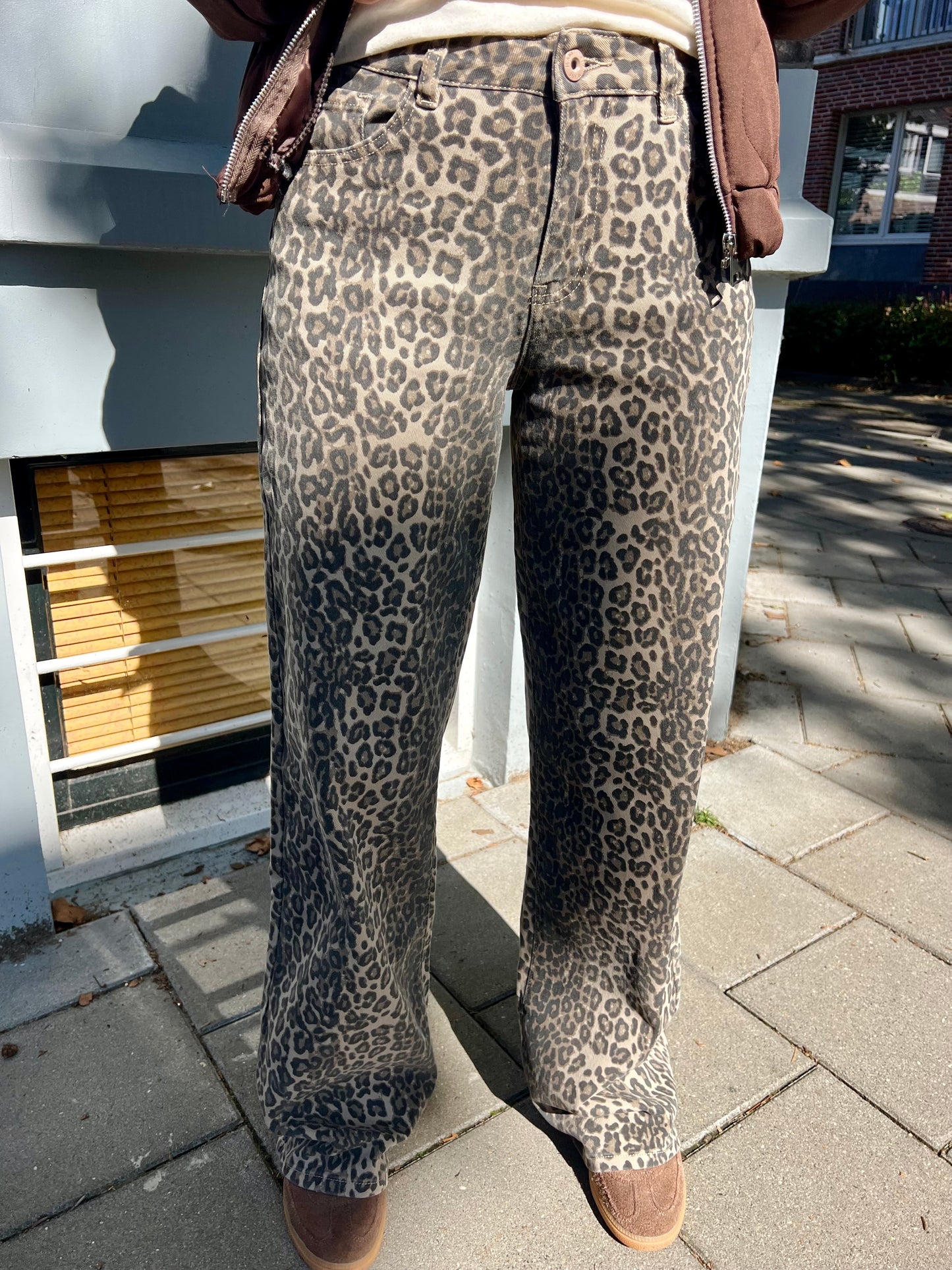 Jeans leopard
