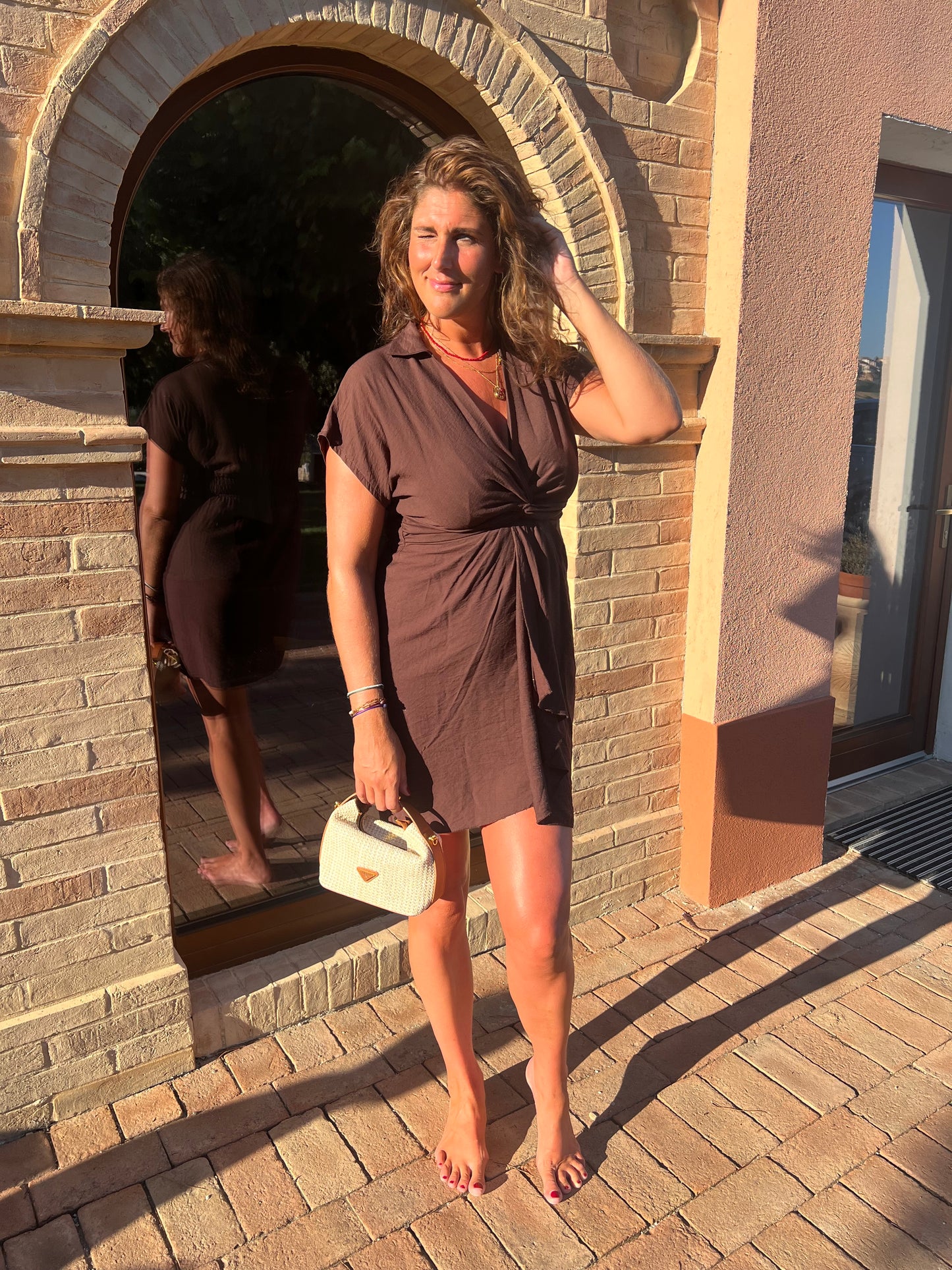 Lotta dress choco