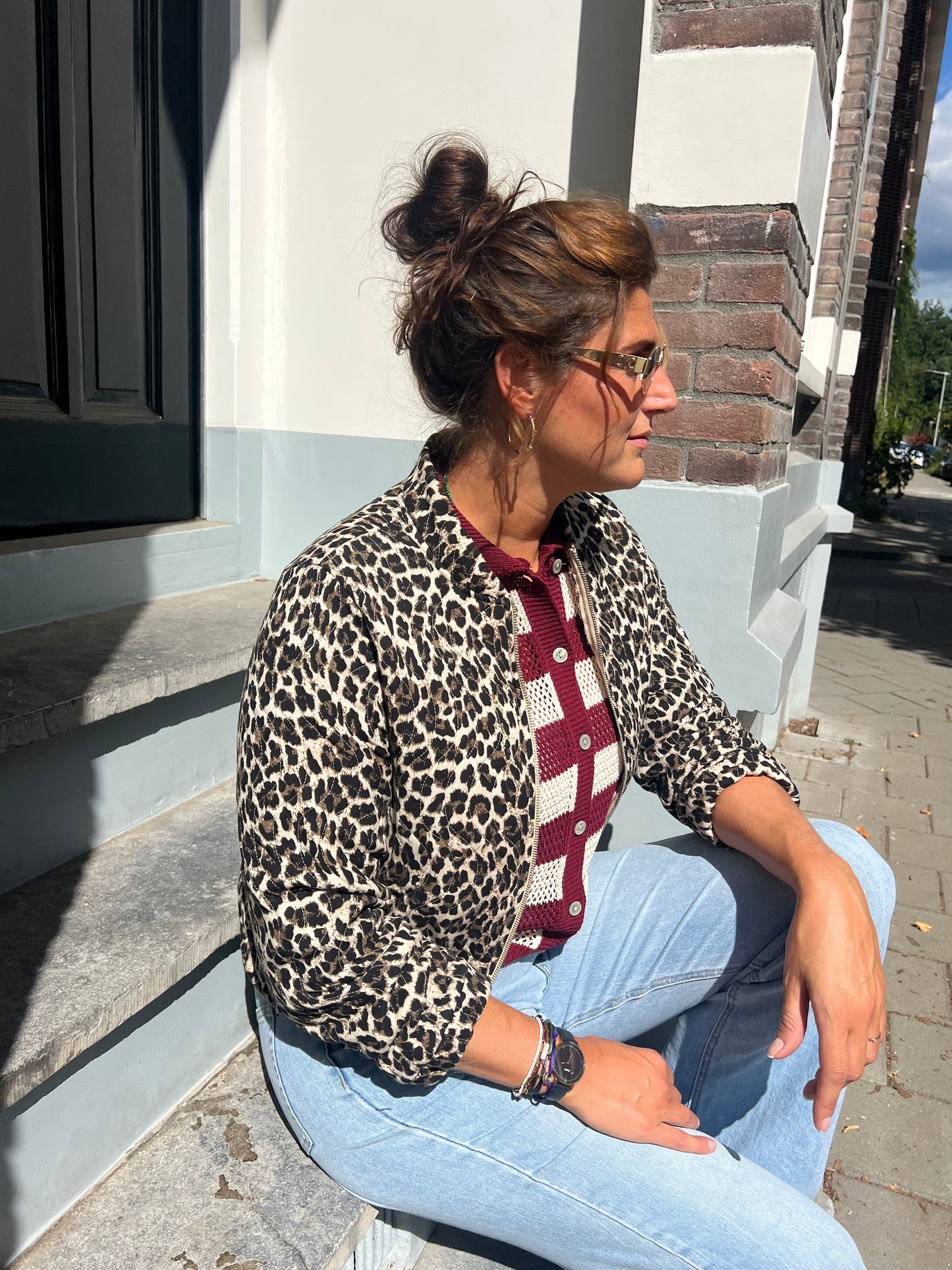 Beau bomber leopard