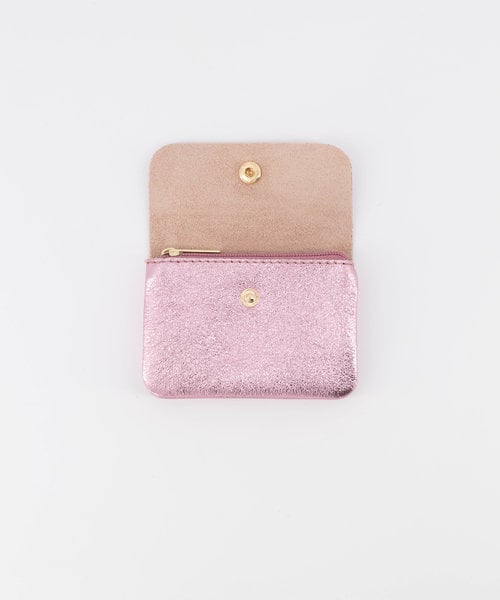 Camille wallet metallic roze