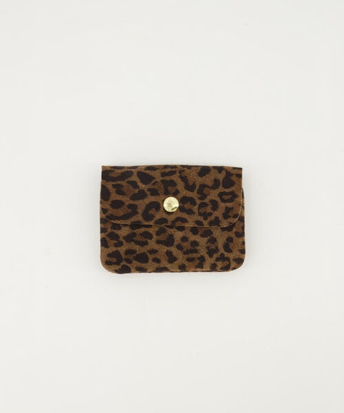 Camille wallet suède panter