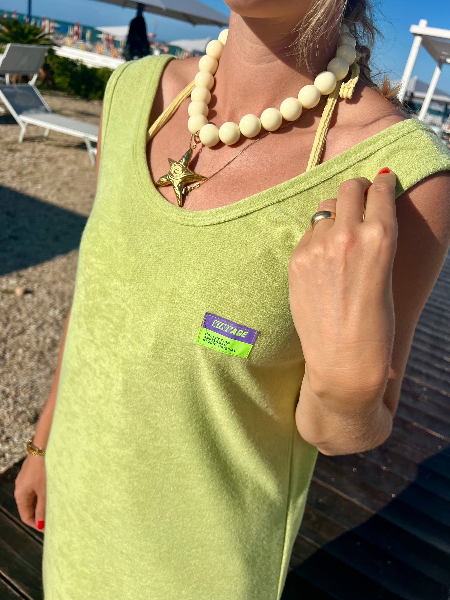 Novi dress lime