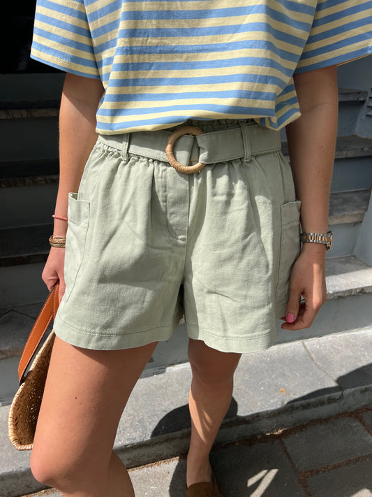 Jazz short mintgroen