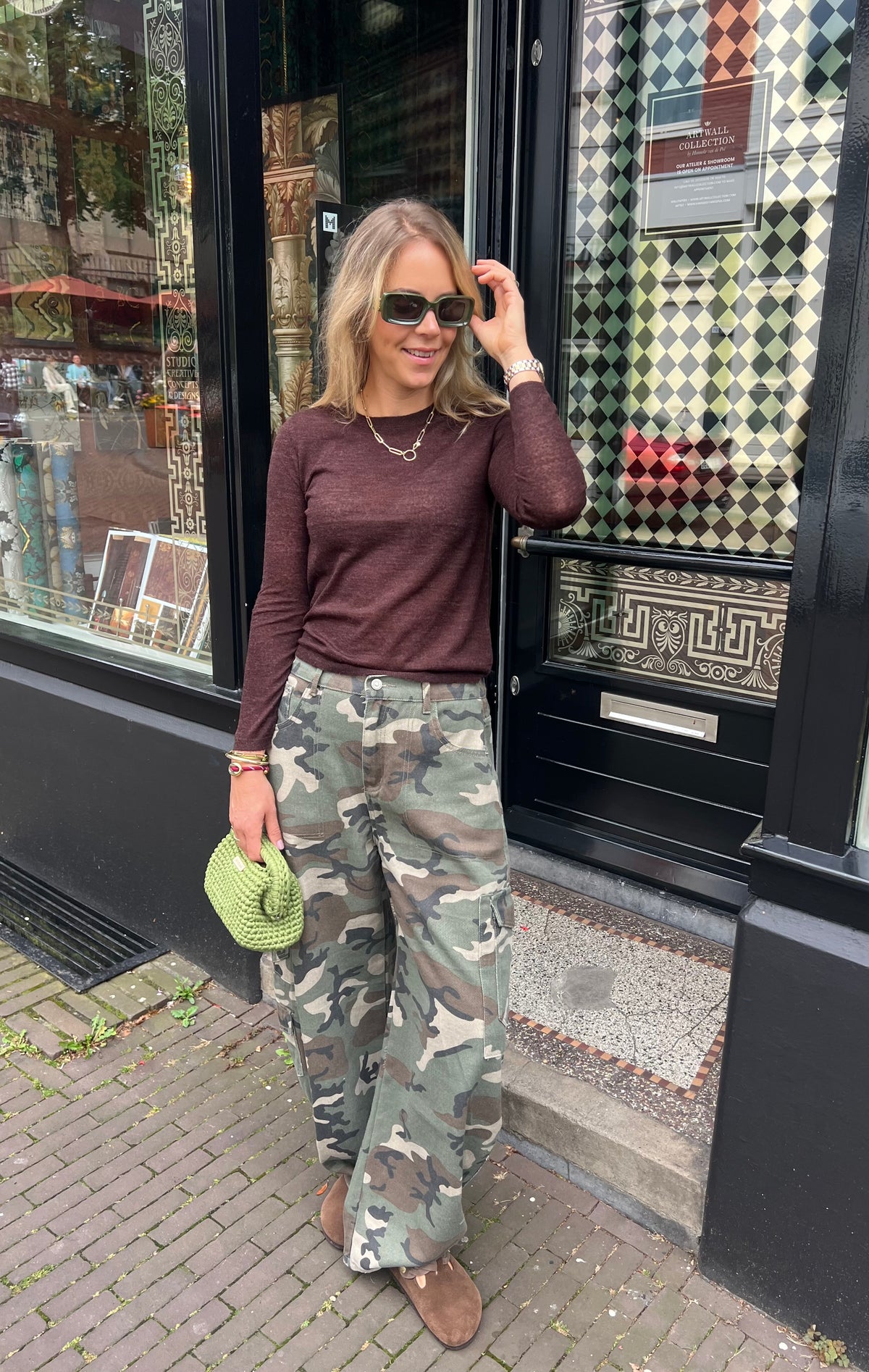 Sofie light knit bruin