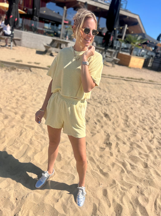 Liv 2-piece set geel