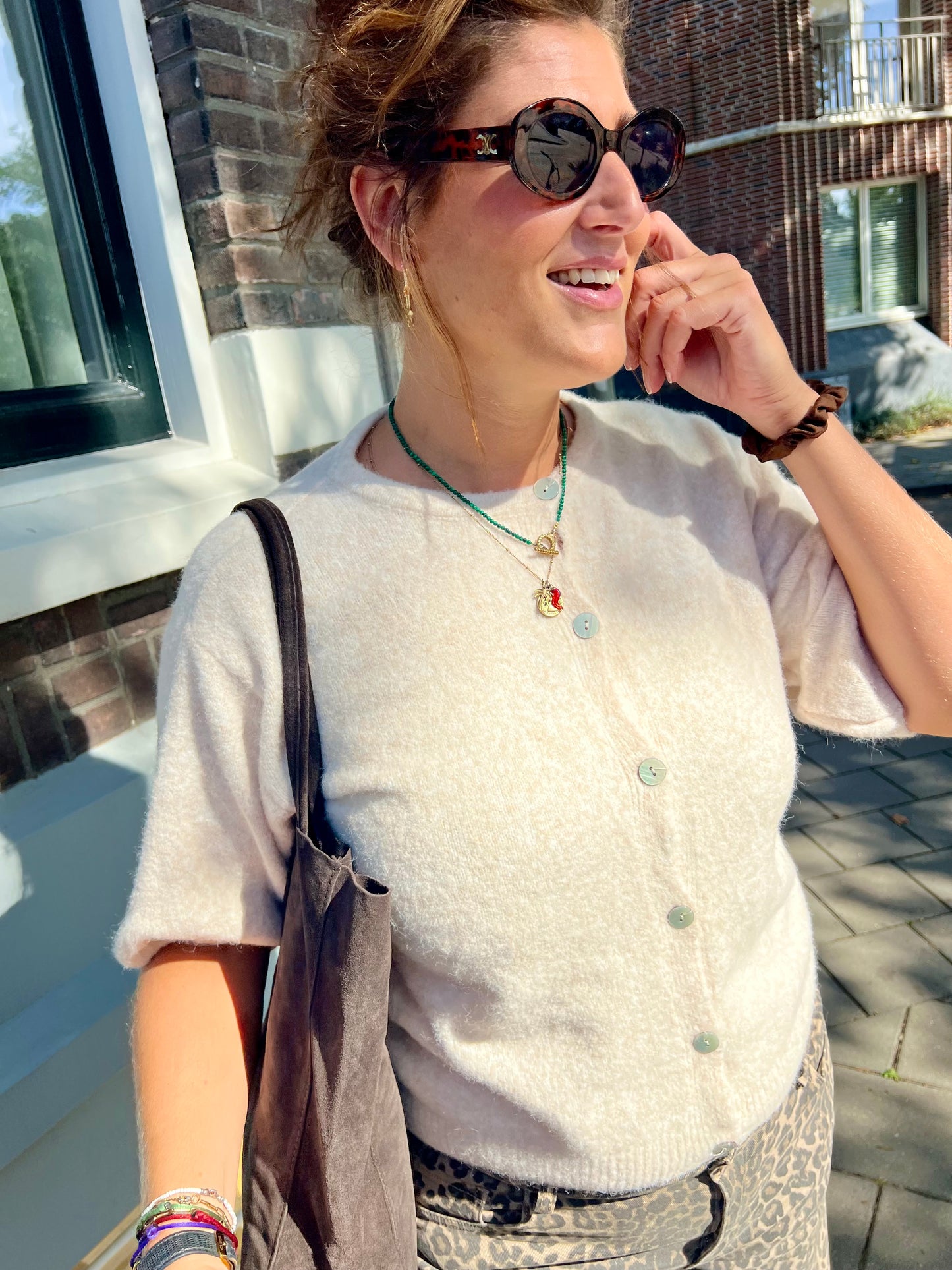 Bibi vestje beige