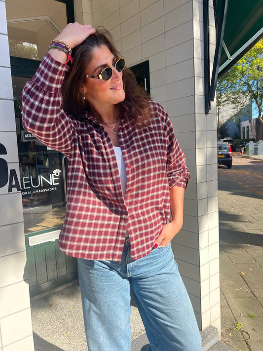 Odette oversized blouse