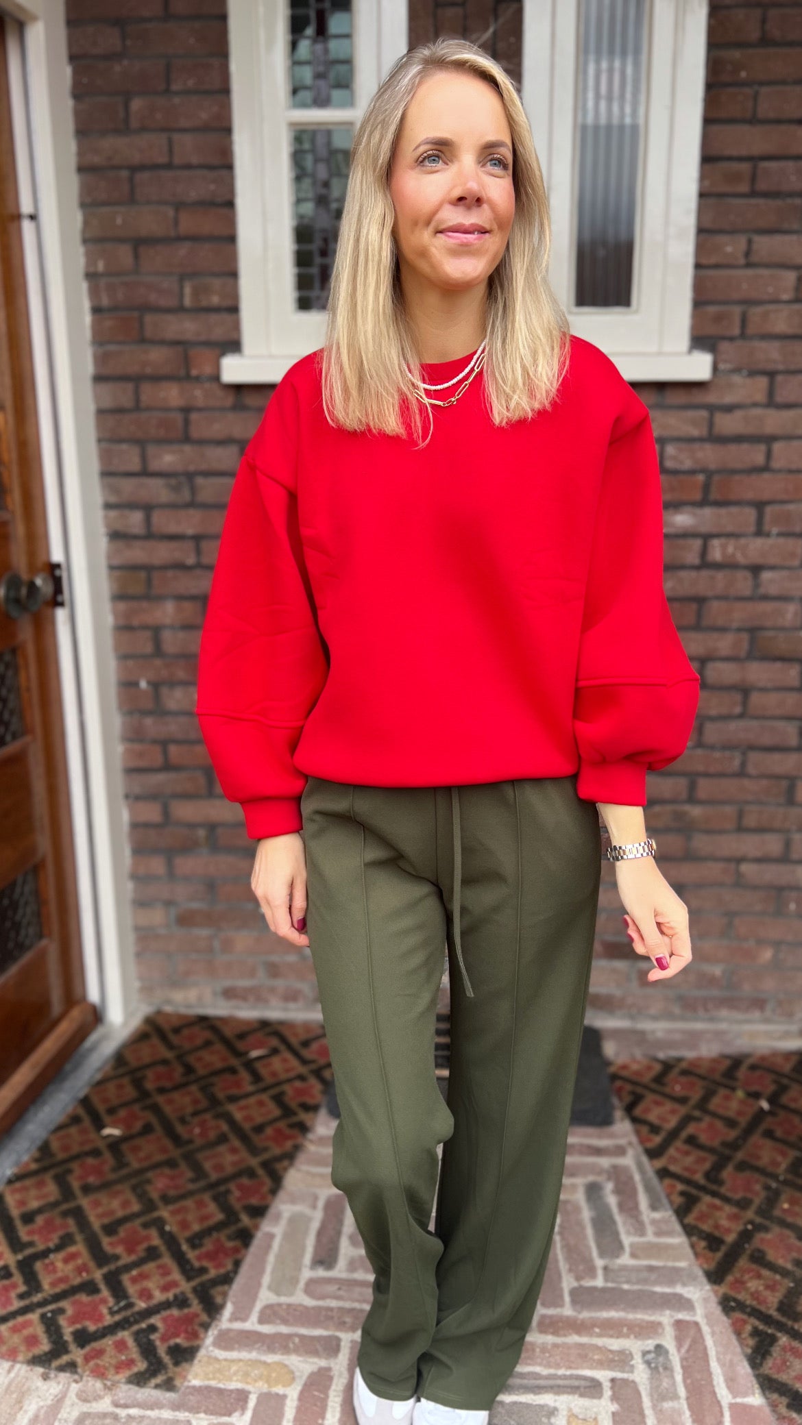 Lot sweater red