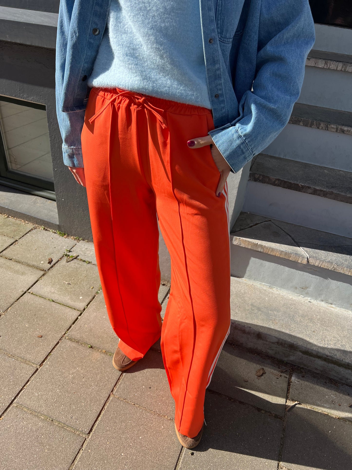Trackpants orange