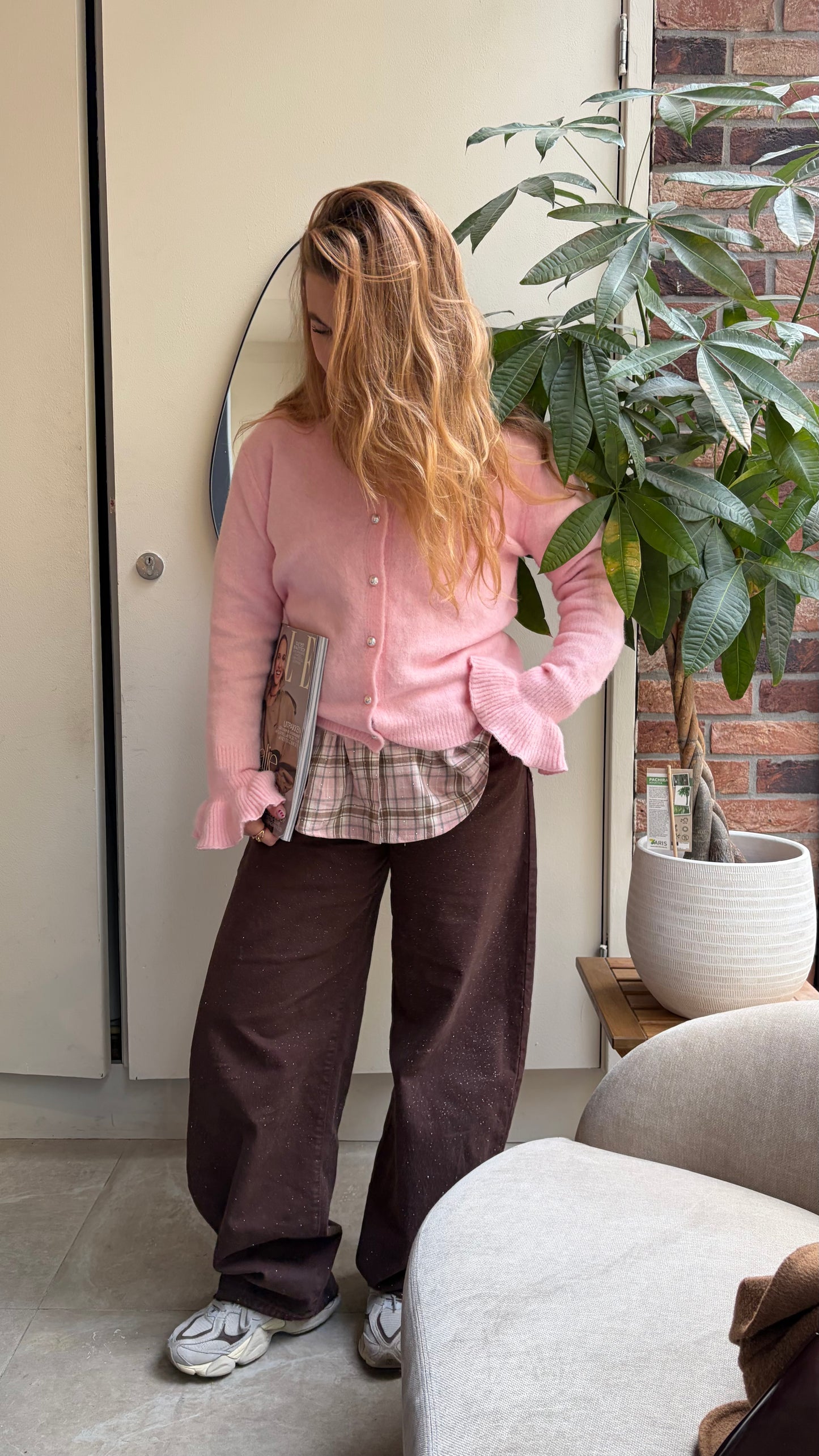 Jolie vest zachtroze