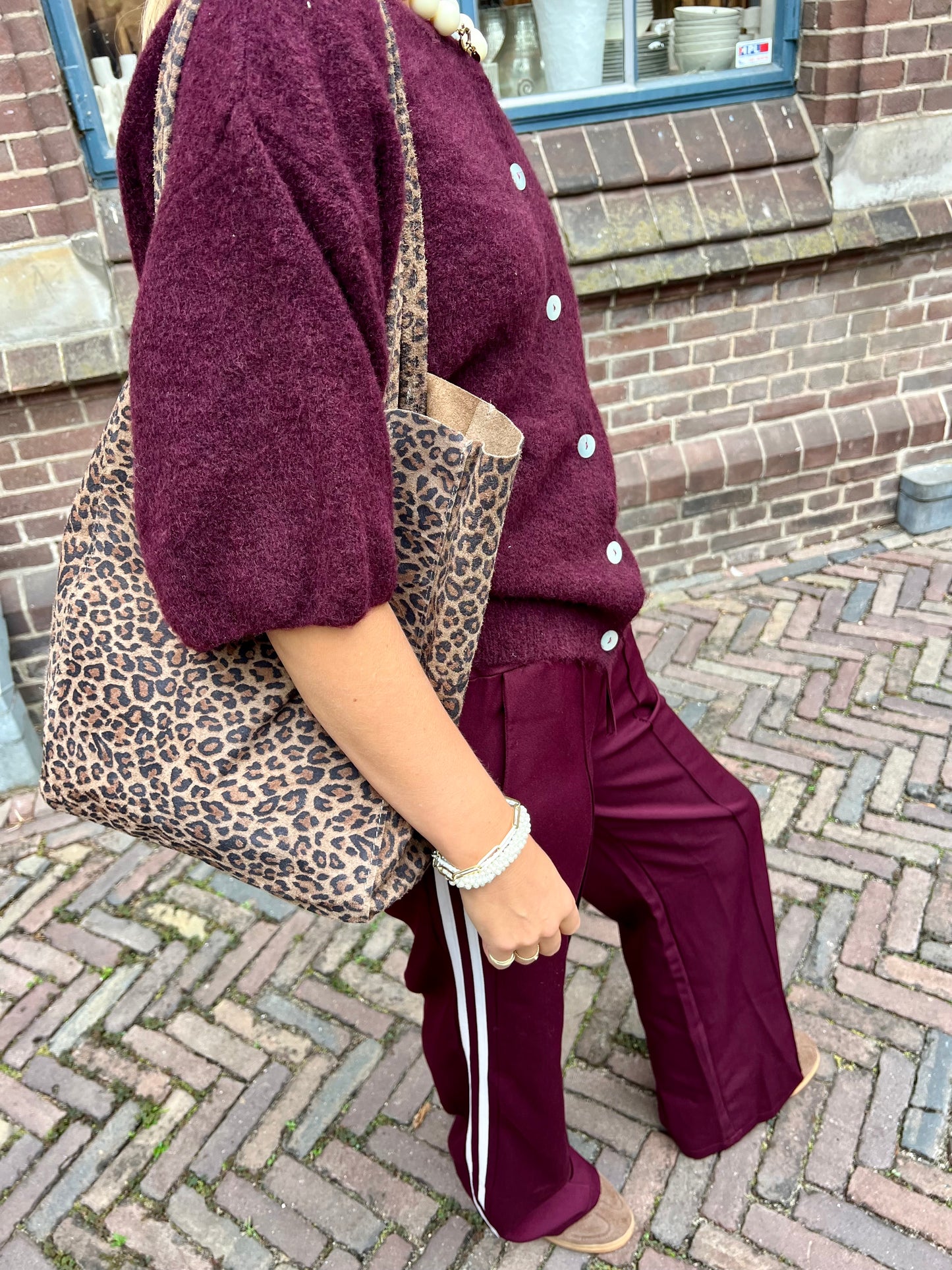 Bibi vestje bordeaux