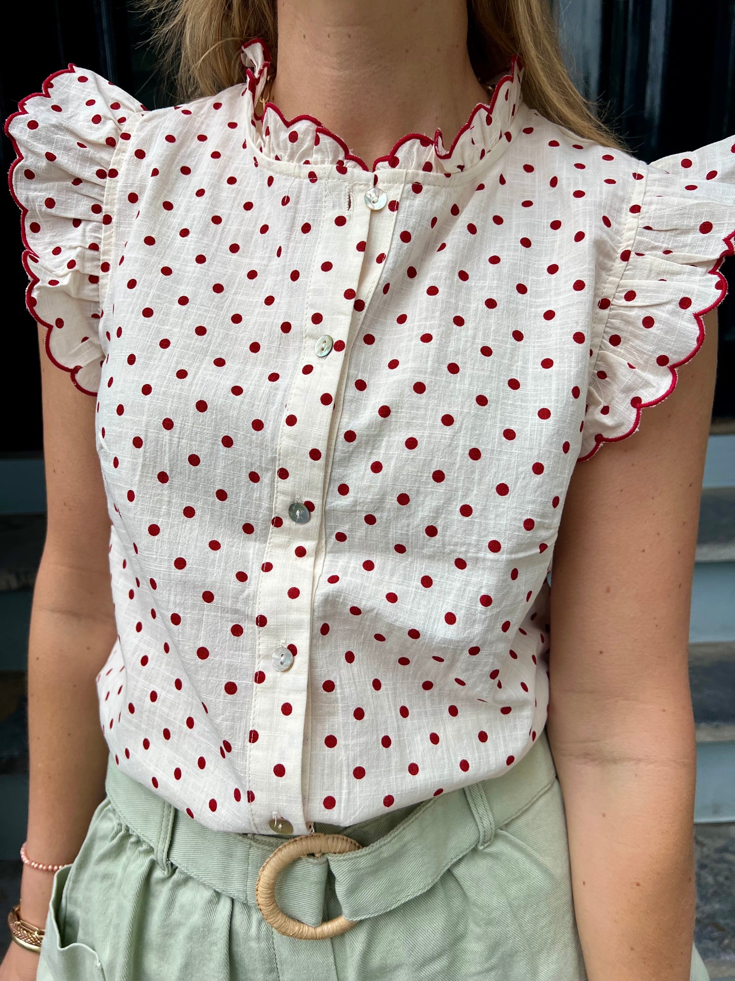 Dot blouse