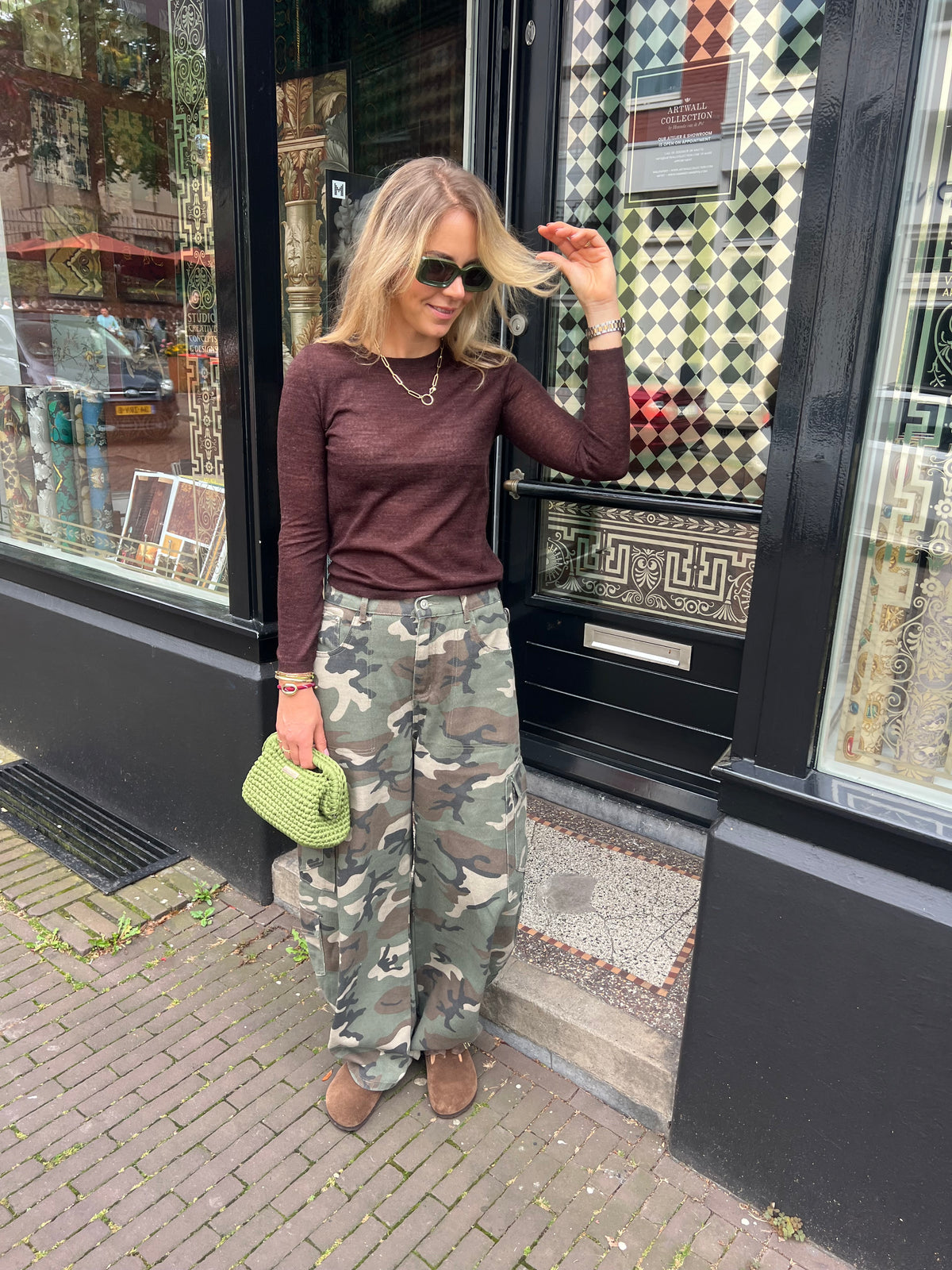 Sofie light knit bruin