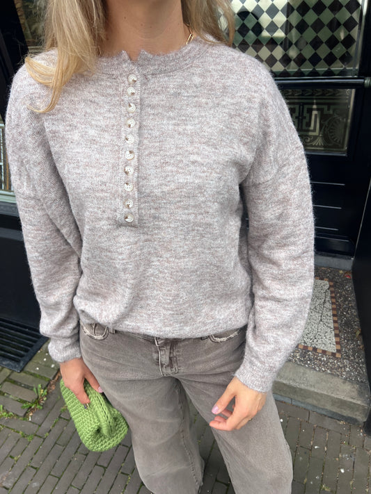 June knit beige
