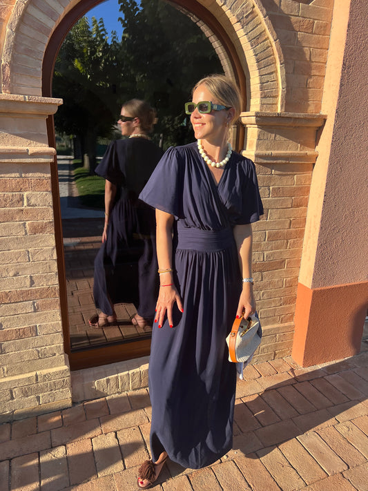 Audrey dress dark blue