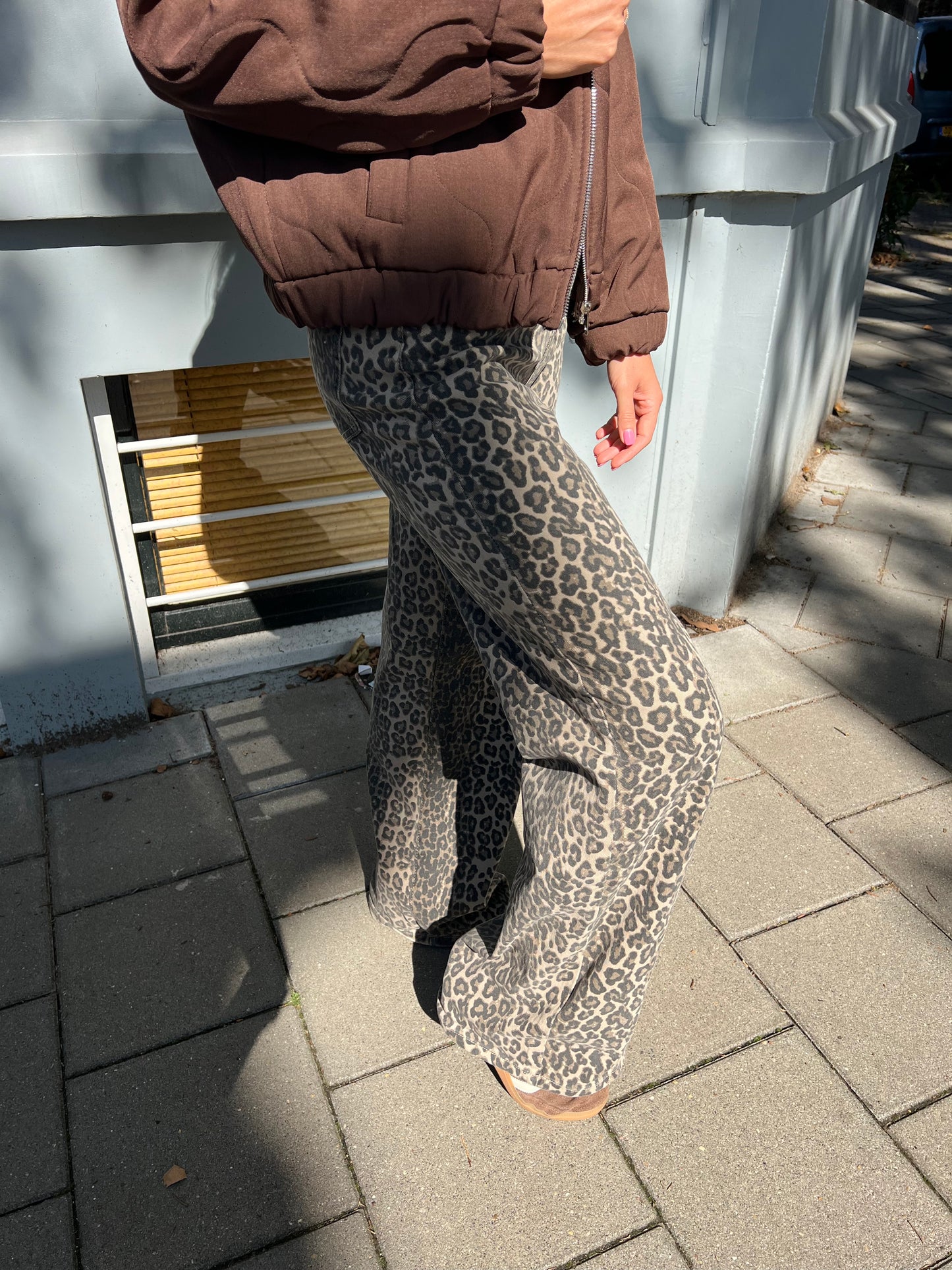 Jeans leopard