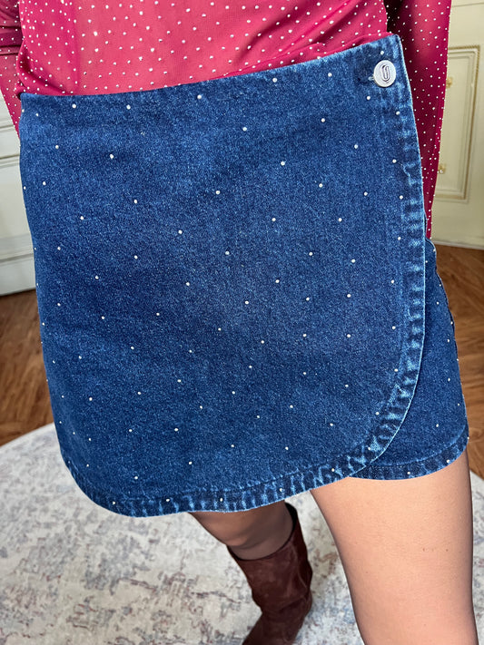 Dazz skort denim