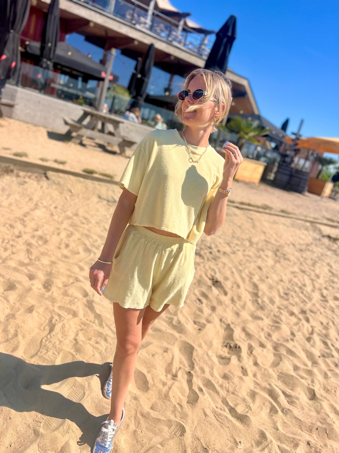 Liv 2-piece set geel