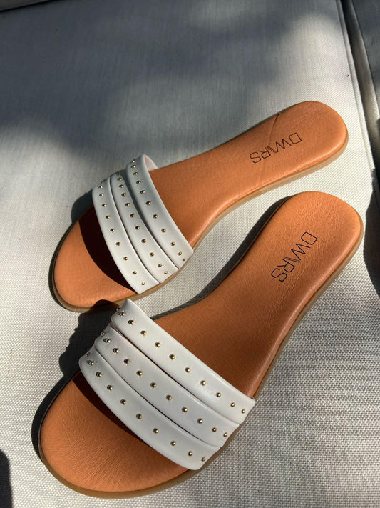 DWRS Hana studs slipper