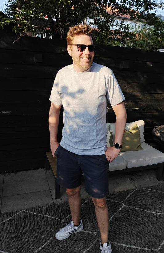 Again and again t-shirt grey Men