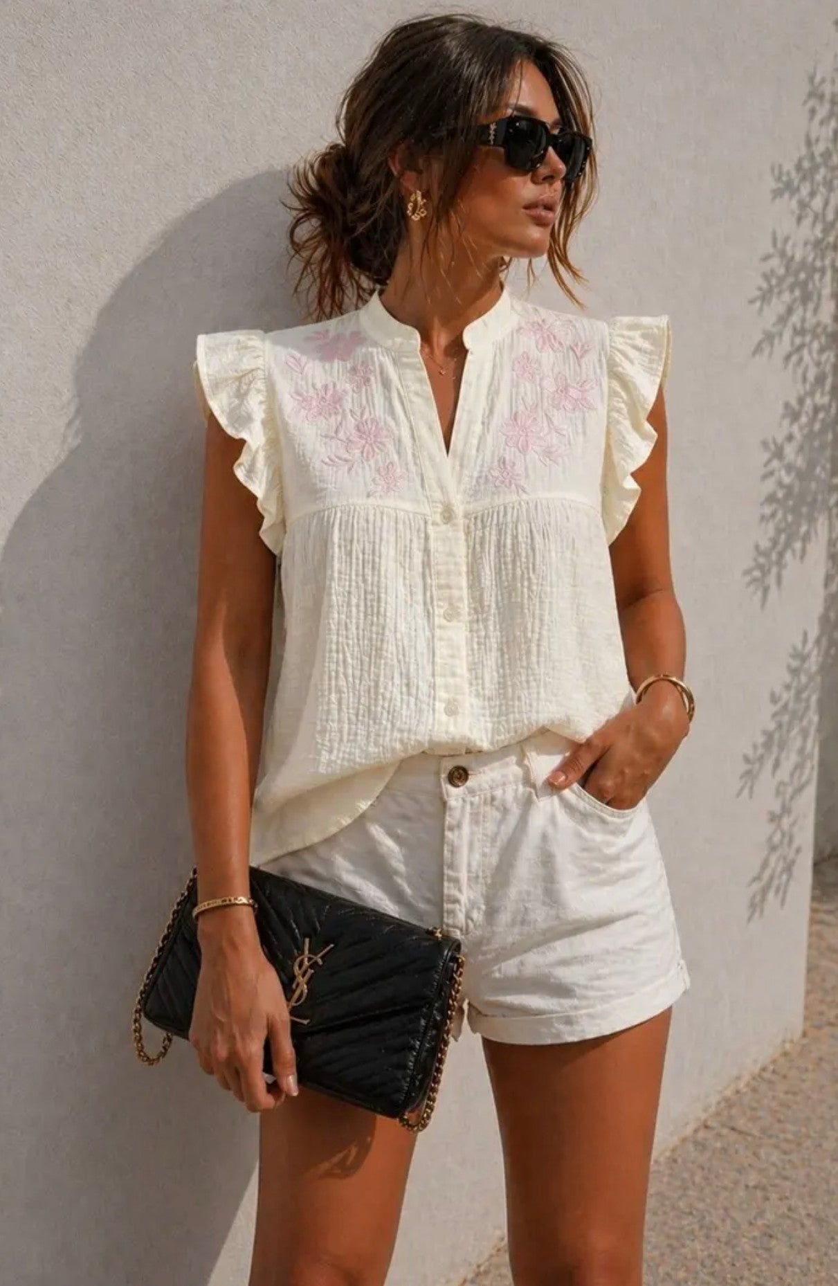 Cato katoenen blouse